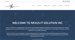 Desktop Screenshot of nexusitsol.com